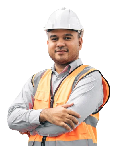 Construction worker consultation